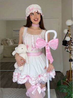 Leg Avenue Leg Avenue Little Bo Peep Halloween Costume